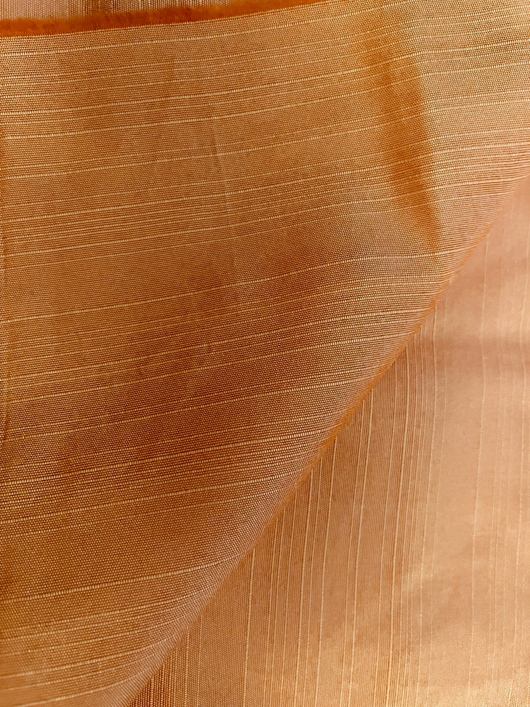 VTG Orange Medium Weight Fraile Synthetics Blend 46″X136″ Home Decor Etc.