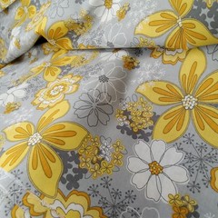 Quilting Fabric Sewing Craft Gray Matters Floral Emma & Mila 148″ x 45″