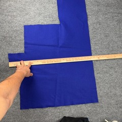 Royal Blue Crafting Cloth Art Fabric Material