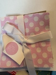NWT 5″ Charm Pack Michael Miller Happy Dots 5″ Stacker 42 Pieces 5″ x 5″ Squares