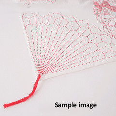 Sashiko Embroidery Cloth 60x108cm COSMO Celebration Pre-Printed Cotton Japan