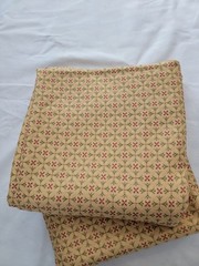 VTG Jacquard High End Upholstery Custom Drapery Woven Diamond Gold Fabric