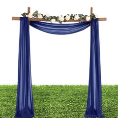 MLMW Royal Blue 5 Yards 60″ Wide Sheer Fabric Chiffon Fabric by The Yard