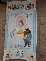 Riley Blake Designs Fabric Panel -Beauty & the Beast -Jill Howarth