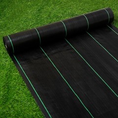 Landscape Fabric Weed Barrier Ground Cover Garden Liner Tarp 6ft x 100ft