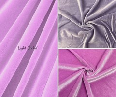 Stretch Velvet Fabric Green 4 Way Polyester Spandex Soft Velour 59 Inch