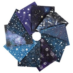 -25 Options- 100% Cotton Quilting Fabric Bundles 10pcs Fat Quarters 18”x21”-M…