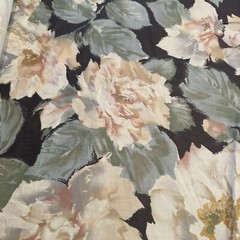 VTG Interior Fabric Design 1986 8 Yards X 56” Roll Plus Bonus ExtraFloral Fabric