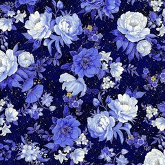 Timeless Treasures Moonlight Lotus Jelly Roll 2.5″ Strip precut Cotton Fabric