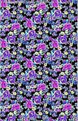 Challis Rayon Printed Aline, Floral Fabric, Dress Fabric, Sewing Fabric