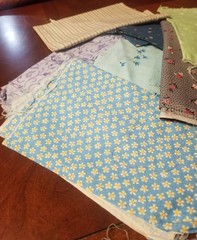 Quilting fabric – cottons, Lots Of Florals And Prints, Multicolored