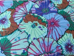Kaffe Fassett, 6 Fat Quarters in a Mix of Blues. Some OOP/HTF. New,All Beautiful