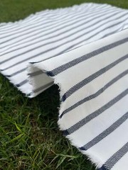 Heavy Weight Softened Cotton Fabric By The Yard 400/m2 – Upholstery Striped