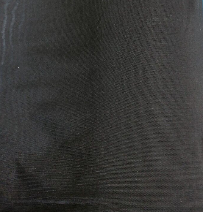 1 yard 4 way stretch good weight black mesh