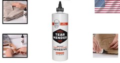 Bish’s 16 Oz Instant Fabric & Leather Adhesive – Waterproof, Quick-Dry Bond