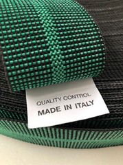 2” Upholstery Elastic Heavy Duty 65% Stretch Upholstery Grade Made In Italy