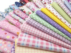 Quilting Fabric, Misscrafts 100pcs 6″ x 6″ (15x15cm) Cotton Craft Fabric Bund…