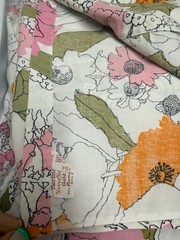 Vintage 70s Burlington House “Spring Bouquet” Full / Double Flat & Fitted set