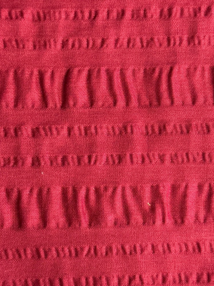 Vintage Cranberry/Burgundy Red Fabric 2 yards Joanne Fabrics