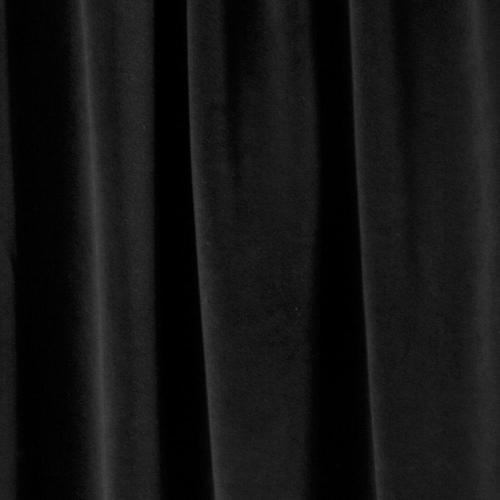 20 oz. Black Velour Velvet Fabric by the yard IFR