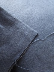 3 Yard Lot Ocean Blue Linen Fabric
