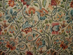 Jacobean Floral Tapestry Fabric Curtain Upholstery Cushion Soft Furnishing