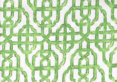 Lacefield Fabric Imperial Jade Cotton Drapery Upholstery