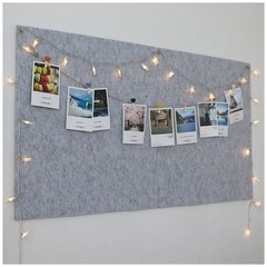 BENECREAT 19.7ftx5.5 Felt Fabric Craft White 236.4 inches x 5.5 inches,