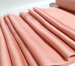 JSSIF 100% Silk Kimono Fabric Bolt Pink Gradation approx 12m Vintage Japan AS IS