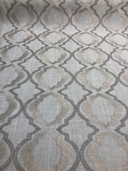 Barriester Natural Excellent for Drapery Fabric by the yard Lurex yarn