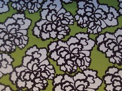 Fabric White Flower Fabric 43″ x 54″ By brother sister design studio fabric 187