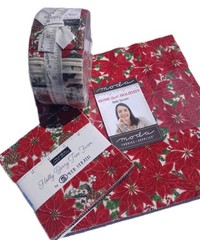Moda Holly Berry Tree Farm 3 set LAYER CAKE Jellyroll Charm FABRIC Christmas