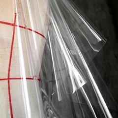 Waterproof Fabric Tpu Clear Transparent Protective for Raincoat Jacket Craft New