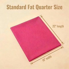 iNee Bright Solid Fat Quarters Quilting Fabric 22 Inches, Solids