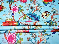 100% Indian Cotton Fabric Hand Block Print Floral Craft Sewing Fabric By 5 Yard