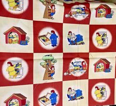 “Fabric Hideaway” Sewing Theme Cheater by Becky and Me for Print Concepts BTFQ