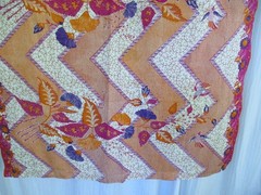 Pokok-Kelapa Indonesian Batik Sarong Fabric Cotton Tablecloth 40″ by 60″