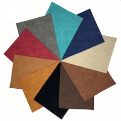 A5 Faux Suede Sheepskin PU Leather Fabric Waterproof DIY Sewing Craft Earring Ma