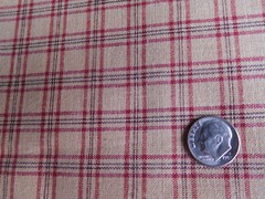 choice U Pick WOVEN PLAID cotton quilting FABRIC pieces 1 to 3 1/2 yards