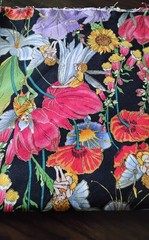 Sewing Quilting Fabric – Cicely Mary Barker Fairy Material