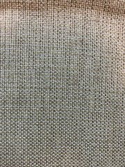 Fabric Sample Warrior Elephant Blue Green Ecru Grey Rectangle 28”X 17”silk Linen