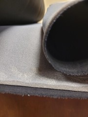 Black Headlining Foam Backed Suede Stretch Material for Auto Car Headliner