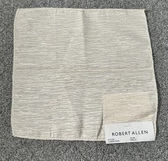 Robert Allen Lot of 2 Fabric Samples Flowing River Twine Vanilla Neutrals Earthy