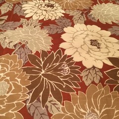 Decorator Fabric ROBERT ALLEN Earthy Flowers