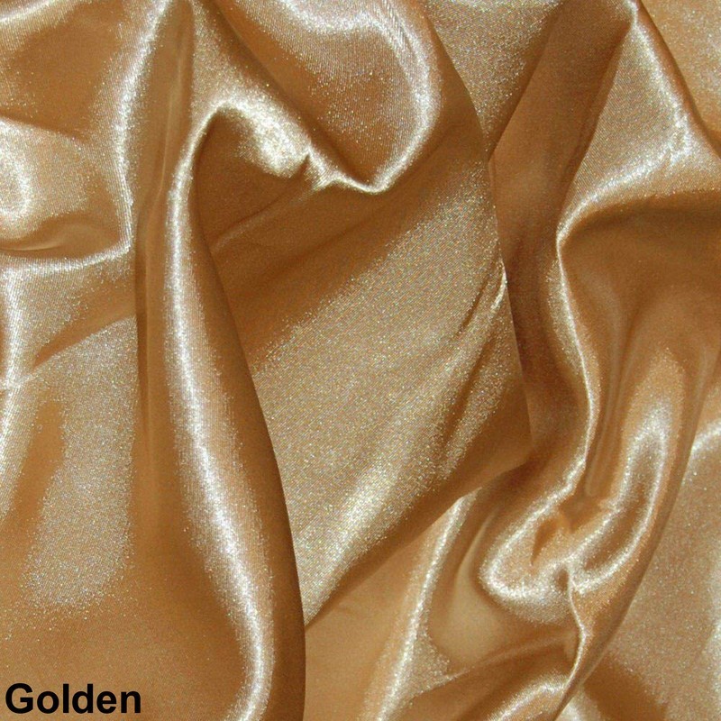 Satin Fabric Sewing Crafting Costume Clothing Dress Making Art &Craft Decorative