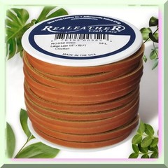 Full Grain Leather Lace 1/8″ x 50ft