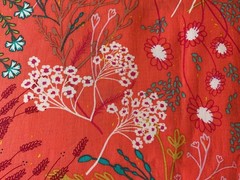 Art Gallery Fabrics. Legendary by Pat Bravo. Meadow Boho Print. Gorgeous Colours