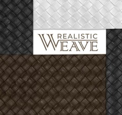 Vvivid Bycast65 Artifical Marine Leather Embossed Lattice Weave Vinyl Black