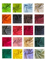 Fabric by Yard, Poplin 100% Polyester Ideal for Tablecloths, custains, Backdrop