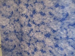 Jo Ann Cotton Fabric Keepsake Calico Floral blue Quilt Craft 1Y12″X44″W NEW